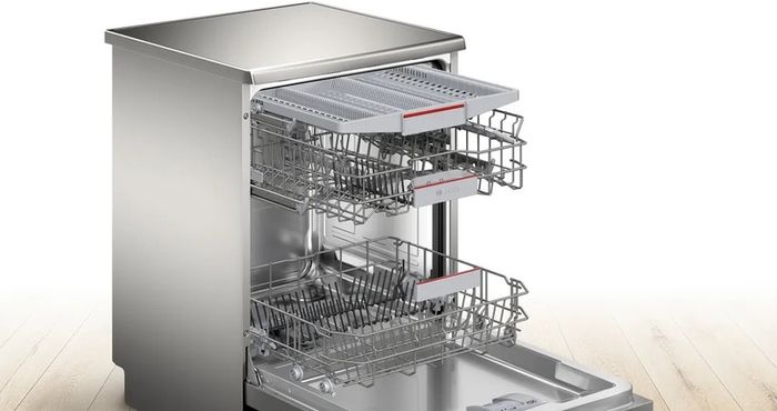 Bosch Series 4 free-standing dishwasher 60cm Brushed steel anti-fingerprint - Brand new