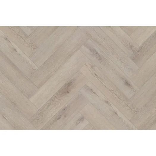Herringbone LVT Flooring - Belmont Oak 60x12.5cm