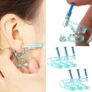 NEW SALE | 6pcs disposable Safety Ear Piercing Gun Unit Tool with Asepsis Pierce Kit Blue for Piercing kit Piercing Supplies with Ear Stud Image 6