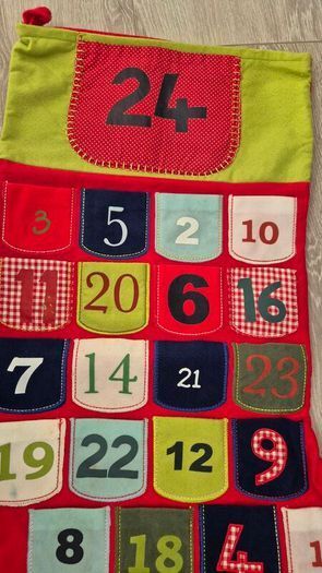 Large Christmas Advent Sock