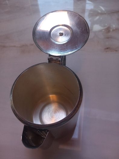 Art Deco tea set in style of designer Luc Lanel, lovely condition, D18 post 8e
