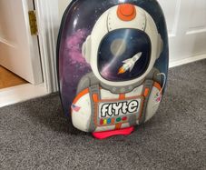 Kids scooter suitcase