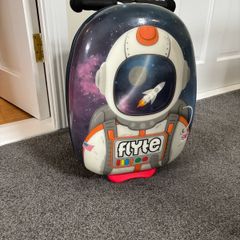 Kids scooter suitcase