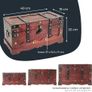 Treasure Chest with Lock / Treasure Chest / France Wooden Box / Various Sizes Image 2