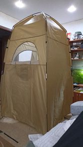 Portable Outdoor Shower Bath Changing Fitting Room Tent Shelter Camping Beach Privacy Toilet