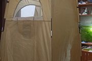 Portable Outdoor Shower Bath Changing Fitting Room Tent Shelter Camping Beach Privacy Toilet