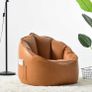 BRAND NEW Single Bean Bag Sofas Orange Image 6