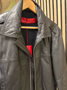 Brand new Hugo Boss leather jacket