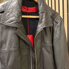 Brand new Hugo Boss leather jacket