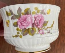 Royal Tara Fine Bone China Sugar Bowel