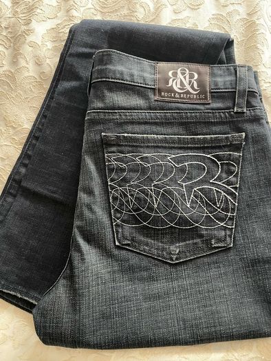 Vintage Rock & Republic Berlin Straight Leg Jeans - Size 31" - New and Unused