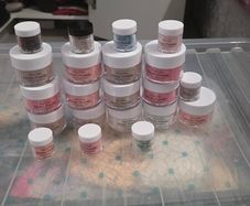 Gel and acrylic items