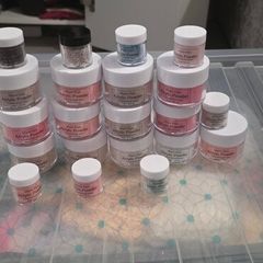 Gel and acrylic items