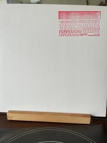 Sunn O))) & Pan-Sonic / Alan Vega  /Stephen R. Burroughs - #7 Alan Vega 70th Birthday Limited Edition EP Series