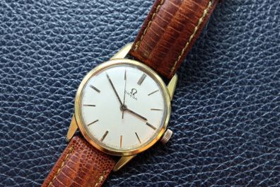 Omega Ref 14392-62-SC Gold Plated Case Cal 285 Handwound SP736 Year 1962