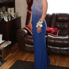 Royal Blue Debs Dress