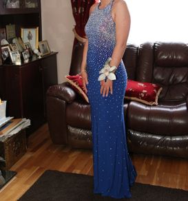 Royal Blue Debs Dress