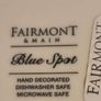 Fairmont and Main Blue Spot Earthenware Small 600ml Teapot with Lid, Blue/ Cream Image 6