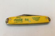 Coca Cola 1933 World Fair Chicago Pocket Knife