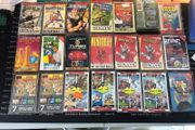 C64 - Commodore 64 Collectible Game Tapes - complete in box - individually priced