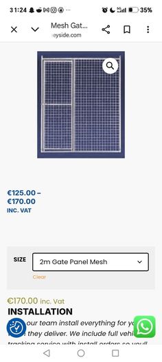 Dog kennel panels