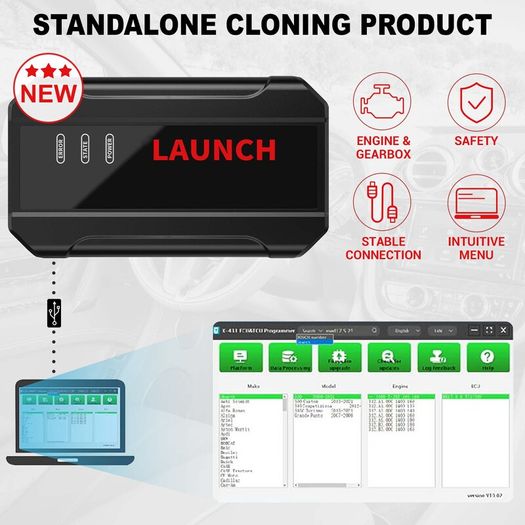 LAUNCH X431 ECU & TCU Programmer (Windows)