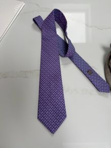 Hermes silk tie