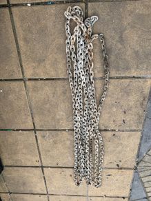 7 mm galv chain - 38ft