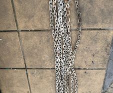 7 mm galv chain - 38ft