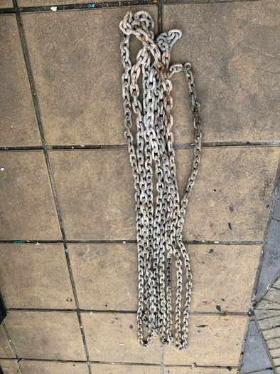 7 mm galv chain - 38ft