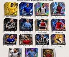 Topps Premier League 25/26 & Chrome Cards - Parallels, Inserts, Bundles