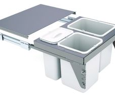 SIGE under sink bin pull-out system