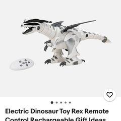 Toy -Electric Dinosaur Toy Rex Remote Control Rechargeable