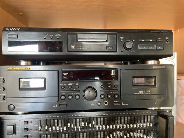 Tape deck mini disc
