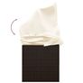 Outdoor Lounge Bed with Roof and Cushions Brown Poly Rattan Image 7