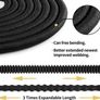 100FT, Expandable Garden Hose,Upgraded 10 Function Modes Water Spray Gun, Expanding Hose Pipe,Water Hose Pipe 3/4" & 1/2" Solid Brass Connectors,No-Kink Flexible Hose Pipe (FREE POSTAGE) Image 3
