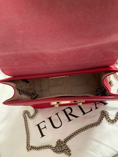 Furla crossbody bag dark pink