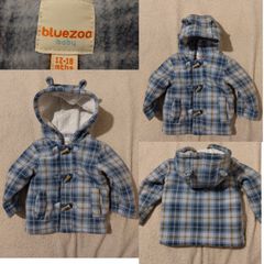 Debenhams designer Bluezoo warm fleece lined Duffle Coat