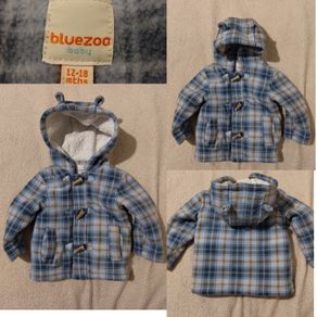 Debenhams designer Bluezoo warm fleece lined Duffle Coat