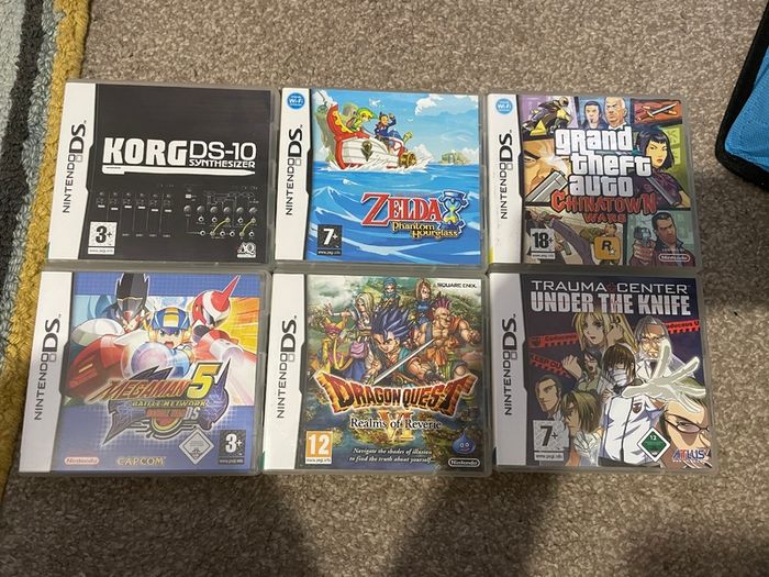Nintendo DS Games Pokemon Zelda Dragon Quest
