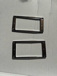 Humbucker Pickup Mounting Rings Frame chrome set