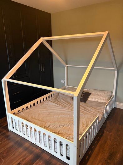 Double House Bed & Mattress