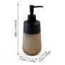 Black & gold soap dispenser Image 4
