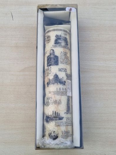 Millennium Candle released to celebrate the upcoming year 2000.