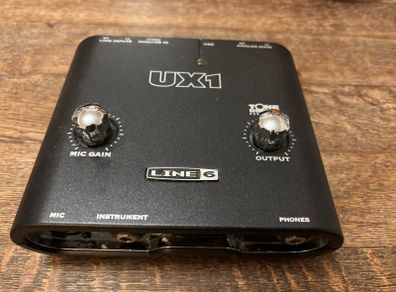 Line 6 Pod Studio UX1 USB Audio Interface
