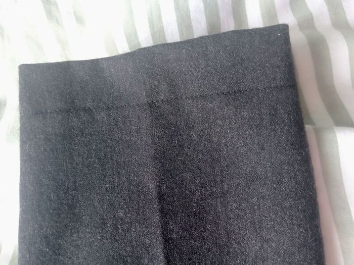 Peter O'Brien AIWear Wool Peg Leg Trousers Grey size 8