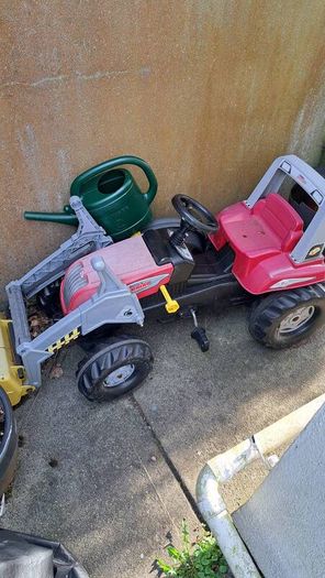tractor and trailer