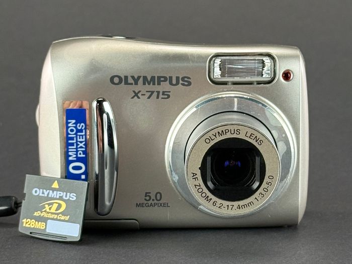 Olympus X-715 retro digital camera