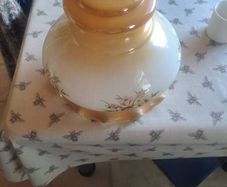 Glass ceiling light shade