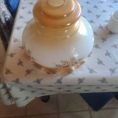 Glass ceiling light shade